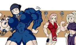 动漫肌肉女,动漫中的独特风采